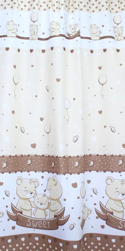 Primawela Vollstoff Betthimmel 100% Baumwolle mit Schleife