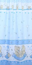 Primawela Betthimmel Vollstoff Blau 150x210 cm Bild 1
