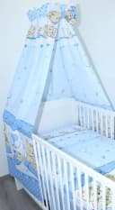 Primawela Betthimmel Vollstoff Blau 150x210 cm Bild 2