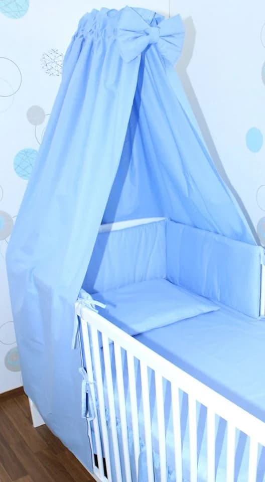 Primawela Vollstoff-Betthimmel für Babybett 100% Baumwolle