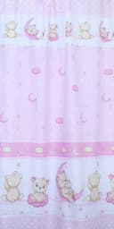 Primawela Betthimmel Rosa 100% Baumwolle mit Schleife Bild 1