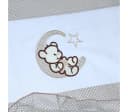 Primawela Kinderwagen-Bettwäsche-Set 4-teilig Beige/Braun Bild 1