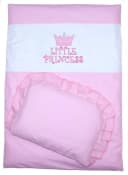 Primawela Kinderwagen-Bettwäsche-Set Rosa 4-teilig mit Decke & Kissen Bild 2