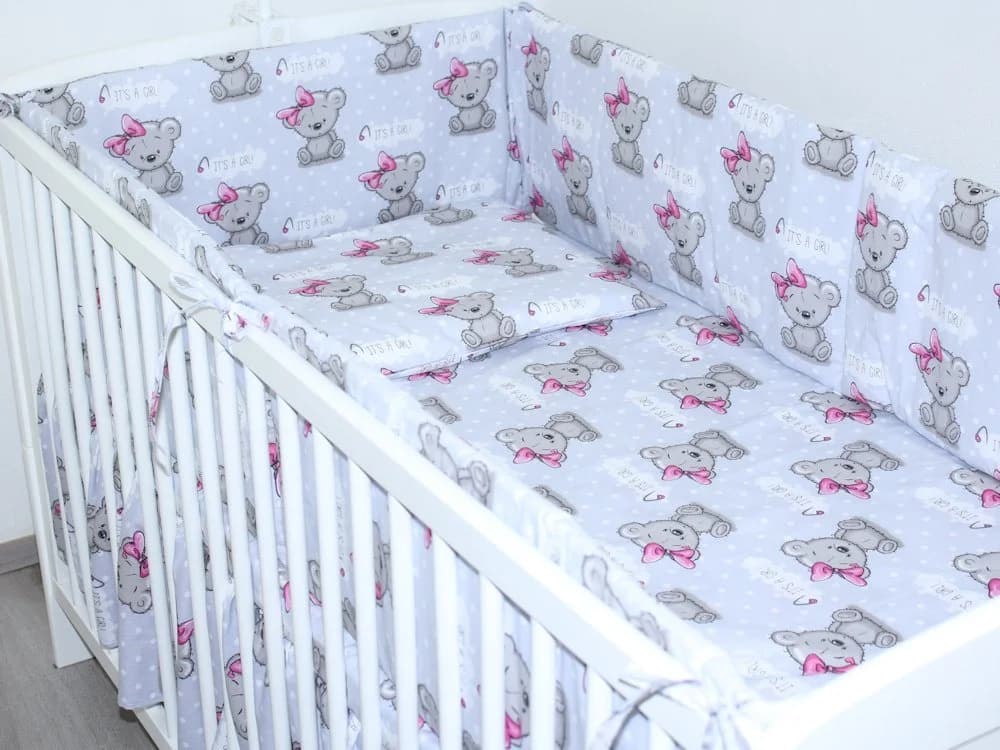 Primawela Bettnestchen Rosa 420 cm Babybett Umrandung