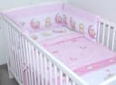 Primawela Babybettwäsche 3-teilig Rosa mit Nestchen Bild 2