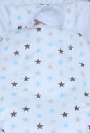Primawela Kinderwagen-Bettwäsche-Set Blau mit Decke & Kissen Bild 1