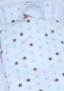 Primawela Kinderwagen-Bettwäsche-Set Blau mit Decke & Kissen Bild 3