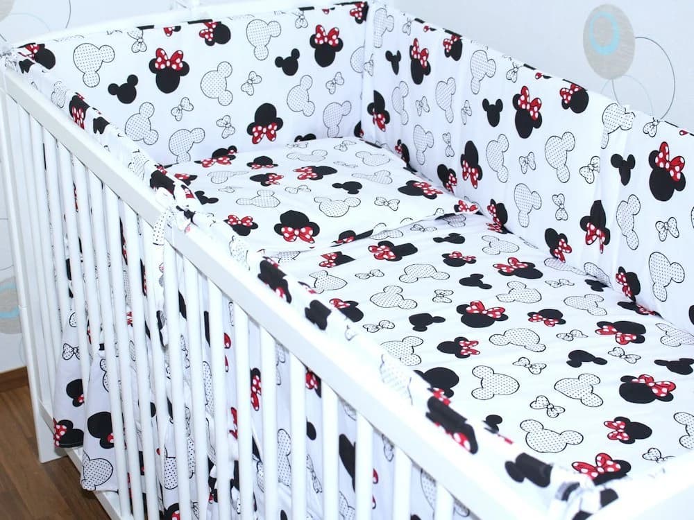 Primawela Bettnestchen 360 cm Bettumrandung Baby Bett Kinder Nest Kopfumrandung