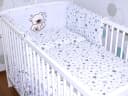 Primawela Babybettwäsche Set 6-teilig mit Himmel und Nestchen Bild 1