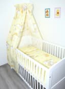 Primawela Babybettwäsche 4-teilig mit Himmel und Schleife Bild 2
