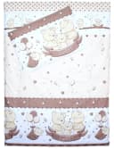 Primawela Babybettwäsche Set 3- & 5-teilig mit Nestchen Braun Bild 1