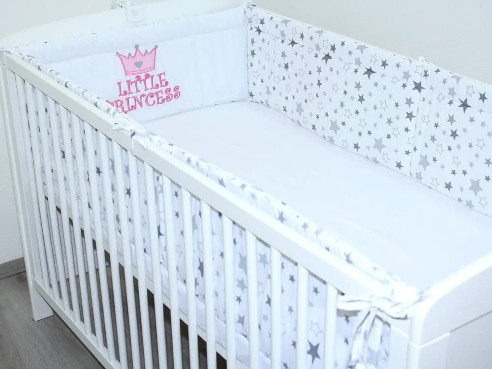 Primawela Bettnestchen 360 cm Weiß Babybett Umrandung