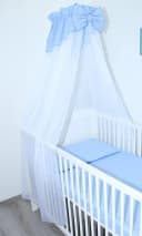 Primawela Betthimmel Weiß Chiffon Baumwolle Baby Kinder Bett Bild 2