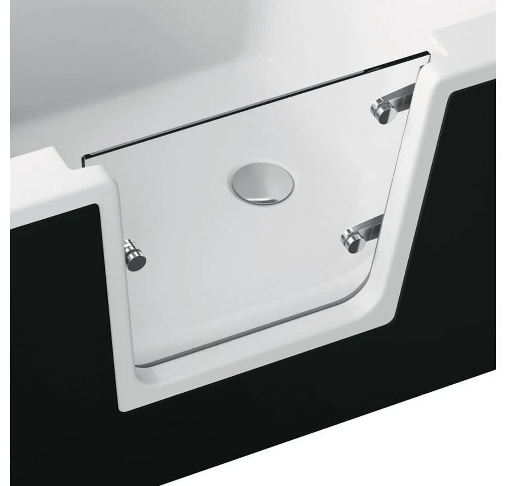 Dusche-24 Badewanne mit Tür PAVO Acryl Weiß Seniorenwanne - Bild 5