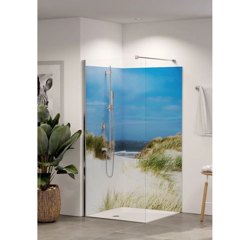 winwall Duschrückwand Nordsee Aluminium-Verbundplatte