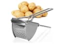 com-four Kartoffelpresse Edelstahl Spülmaschinengeeignet Silber Bild 2