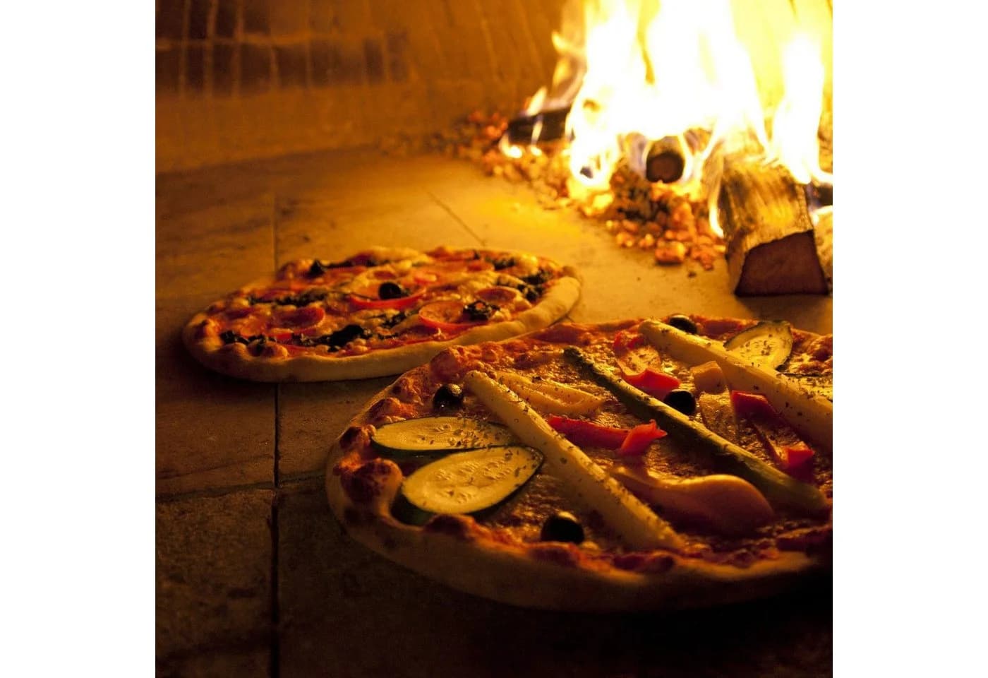 com-four Pizzaschieber Edelstahl mit Holzgriff - Bild 3