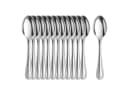 com-four Teelöffel Edelstahl 12er Set Silber Bild 2