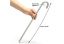 com-four Bodenanker XL 8er Set Galvanisierter Stahl 42 cm Bild 5