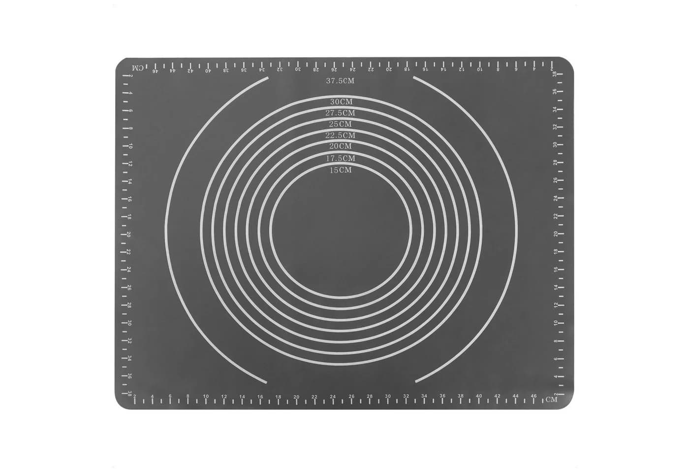 com-four Silikon Backmatte Grau Rutschfest 50x40 cm - Bild 2