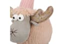 com-four Weihnachtsfigur Rentier Figur Grau Braun Rosa Schwarz Skandinavisch Bild 5
