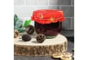 com-four Marmeladenglas Schmuckdeckchen 30-tlg. Bunt mit Gummis Bild 1