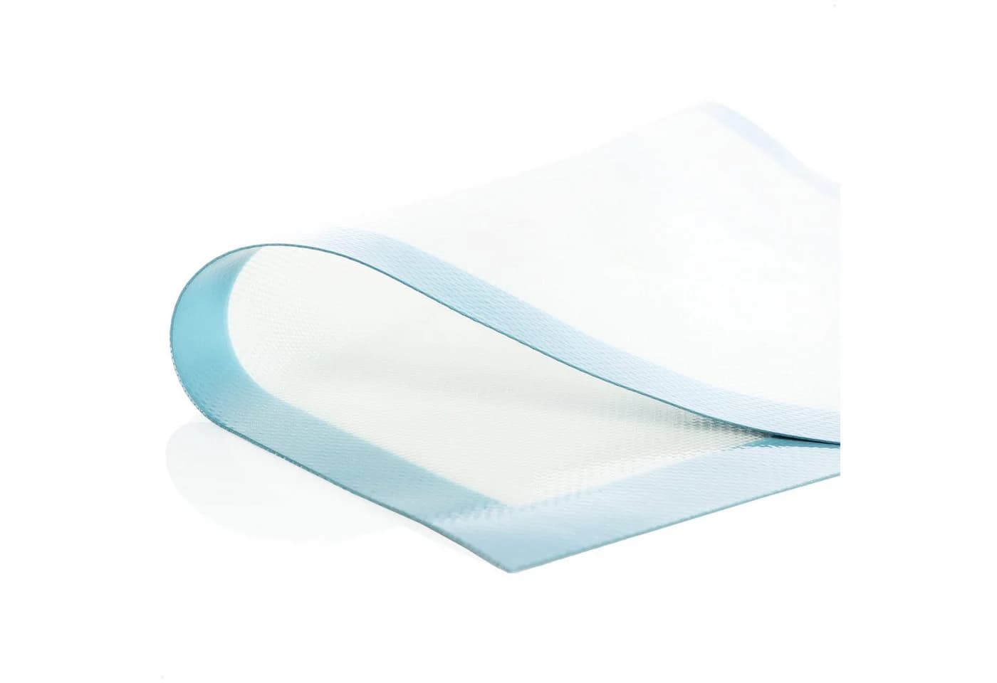 com-four Silikon Backmatte 2-tlg. blau/grau wiederverwendbar - Bild 4