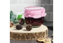 com-four Marmeladenglas Schmuckdeckchen 30-tlg. Pink/Türkis Bild 1