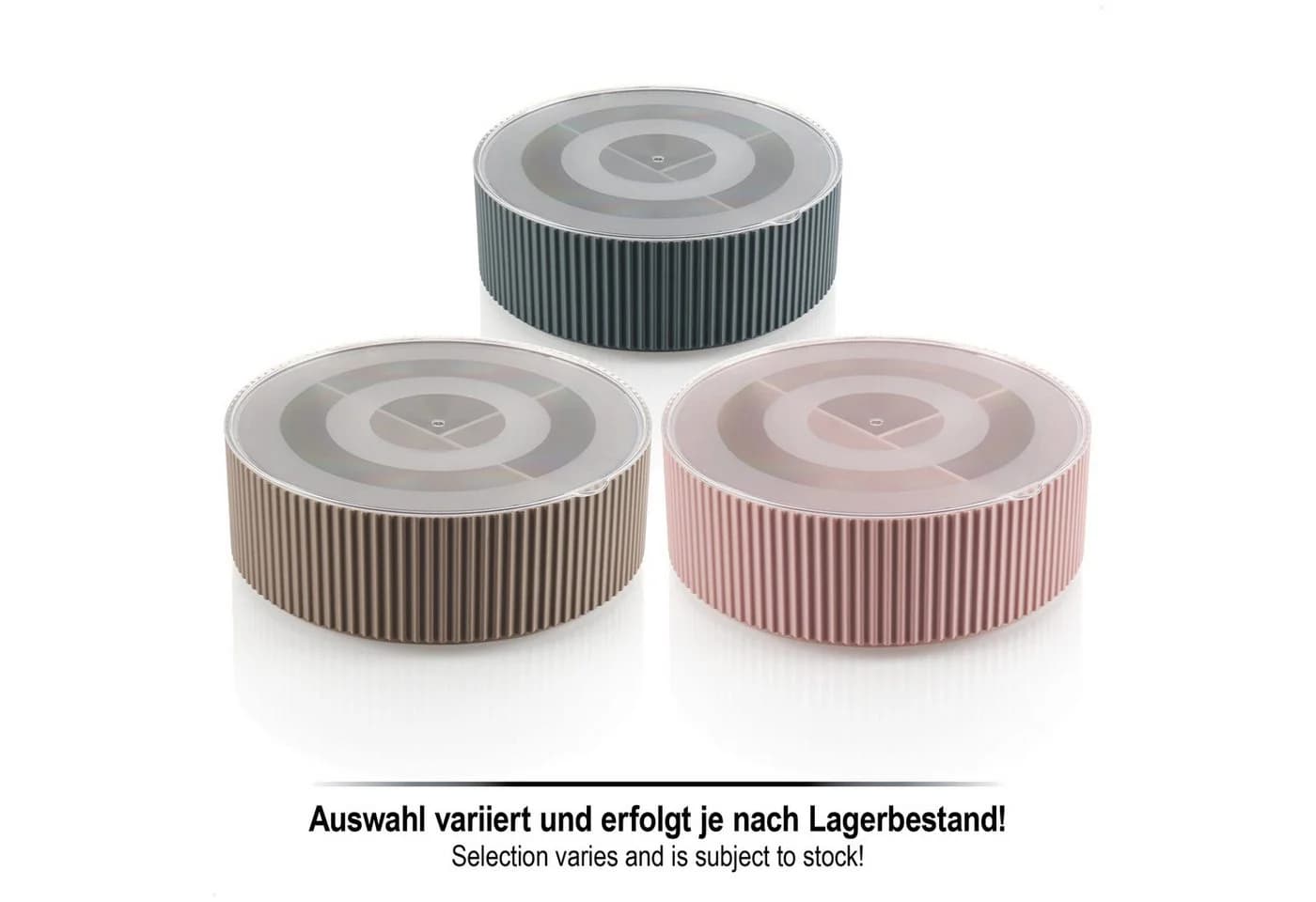 com-four Aufbewahrungsbox Organizer mit Deckel 9er Set