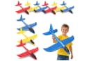 com-four Spielzeug-Flugzeug Styroporflugzeug 9-tlg. Bunt Bild 2