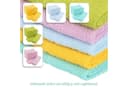 com-four Waschlappen 10er Set 30x30 cm 100% Baumwolle Bunt Bild 1