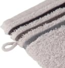 Schiesser Waschhandschuh Set Hellgrau 5-tlg. 100% Baumwolle Bild 4