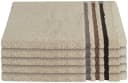 Schiesser Gästehandtücher Skyline Color 5-tlg. Beige Frottier Bild 2