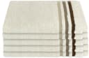 Schiesser Gästehandtücher Skyline Color Creme 5-tlg. Frottier Bild 2