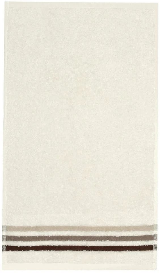 Schiesser Gästehandtücher Skyline Color Creme 5-tlg. Frottier - Bild 3