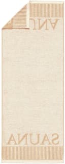 SCHIESSER Saunatuch Rom Beige 100% Baumwolle Frottier Bild 3