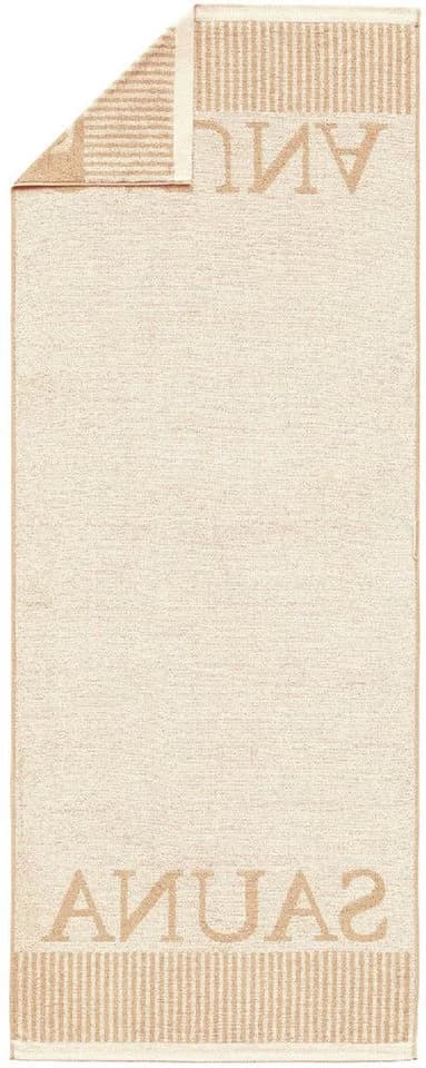 SCHIESSER Saunatuch Rom Beige 100% Baumwolle Frottier - Bild 3