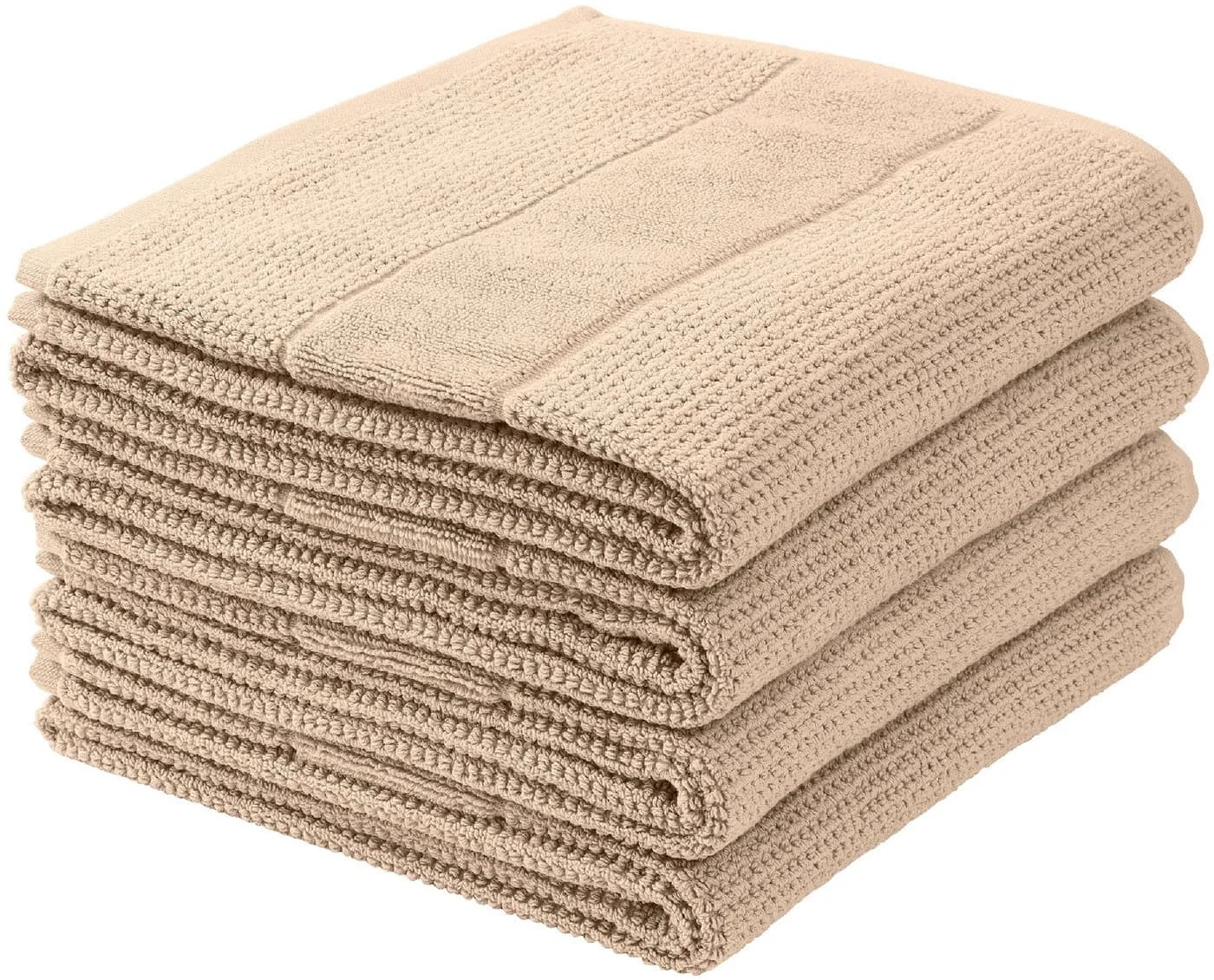 Schiesser Handtuch-Set Turin 4-tlg. Beige Frottier Baumwolle - Bild 2