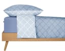Schiesser Bettwäsche Mabel Hellblau Baumwolle Wendebettbezug Bild 3