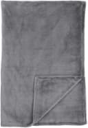 Schiesser Wohndecke Mia Kuscheldecke Dunkelgrau Polyester Bild 2