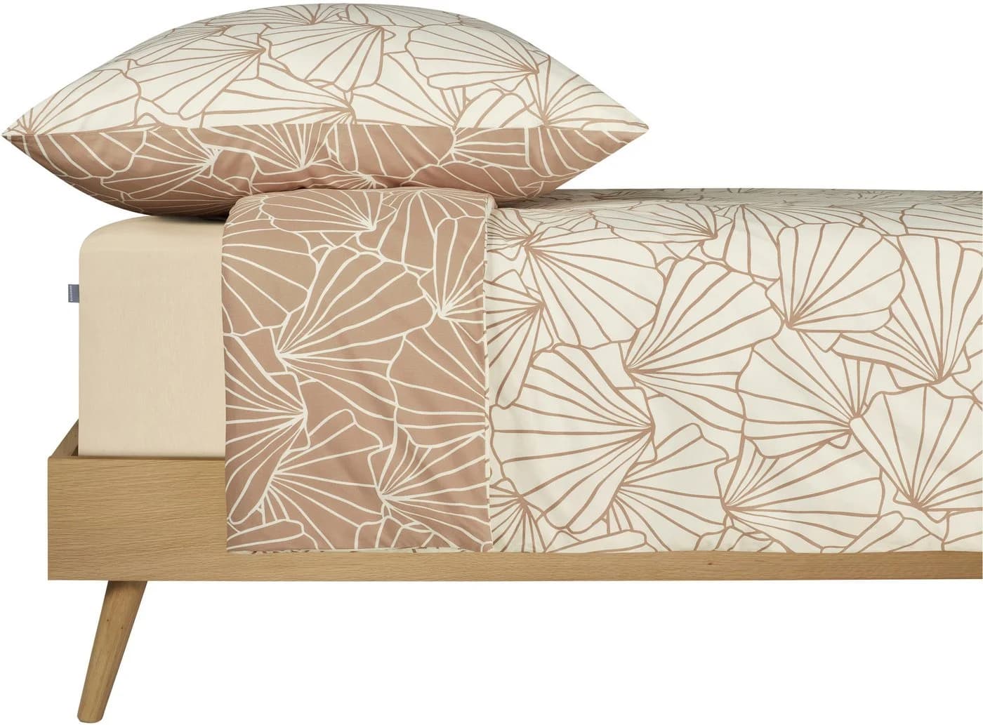Schiesser Wendebettwäsche Mariel Taupe 100% Baumwolle Renforcé