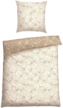 Schiesser Wendebettwäsche Mariel Taupe 100% Baumwolle Renforcé Bild 2