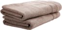 UNCOVER BY SCHIESSER Duschtücher Brooklyn Taupe Frottier 2-tlg. Bild 2