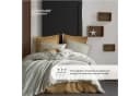 uncover by SCHIESSER Bettwäsche Set Beige Satin 135x200cm Bild 1