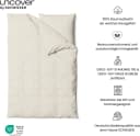 uncover by SCHIESSER Bettwäsche Set Beige Satin 135x200cm Bild 3