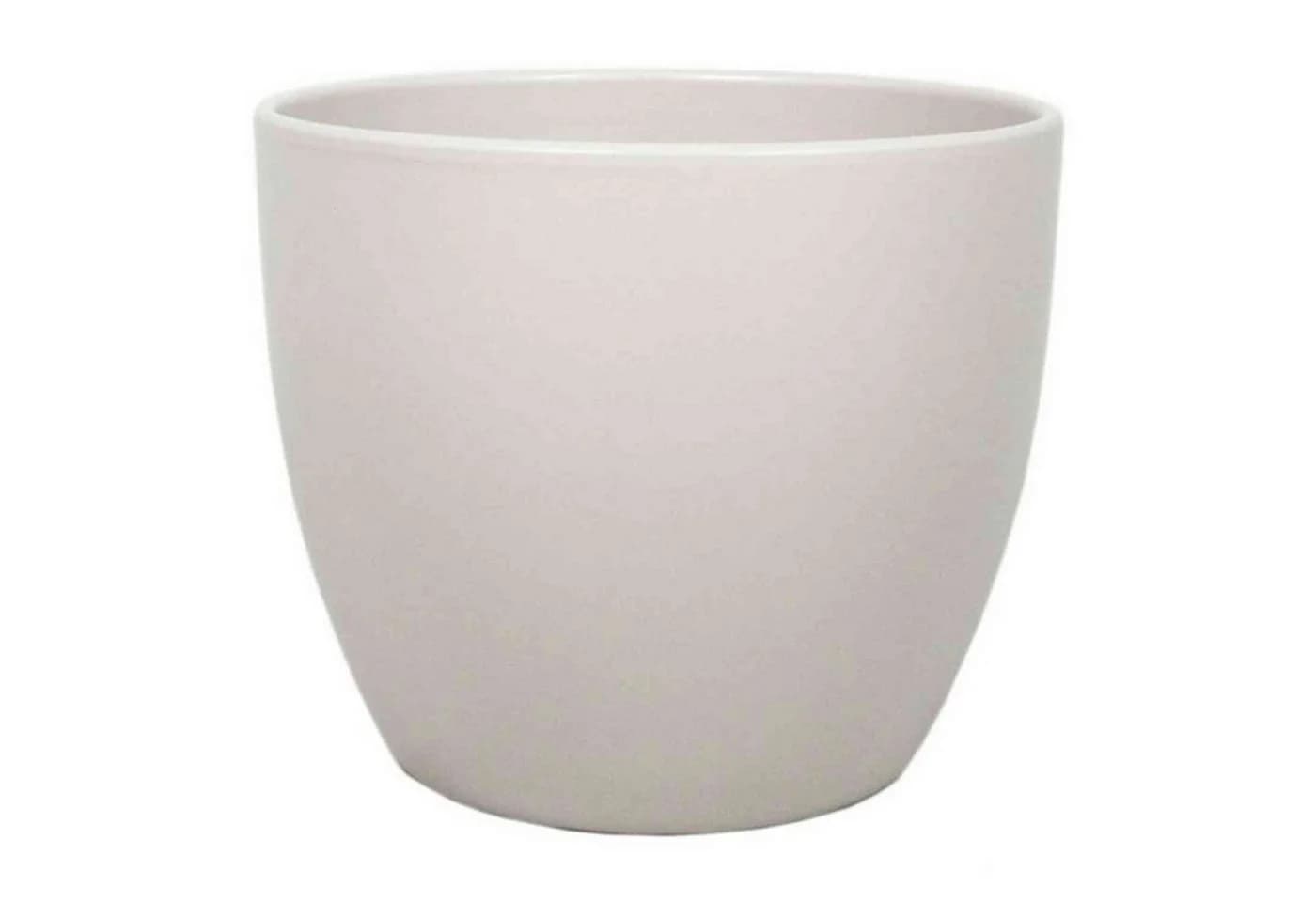 INNA-Glas Blumentopf Keramik Beige Matt Ø36cm - Bild 2
