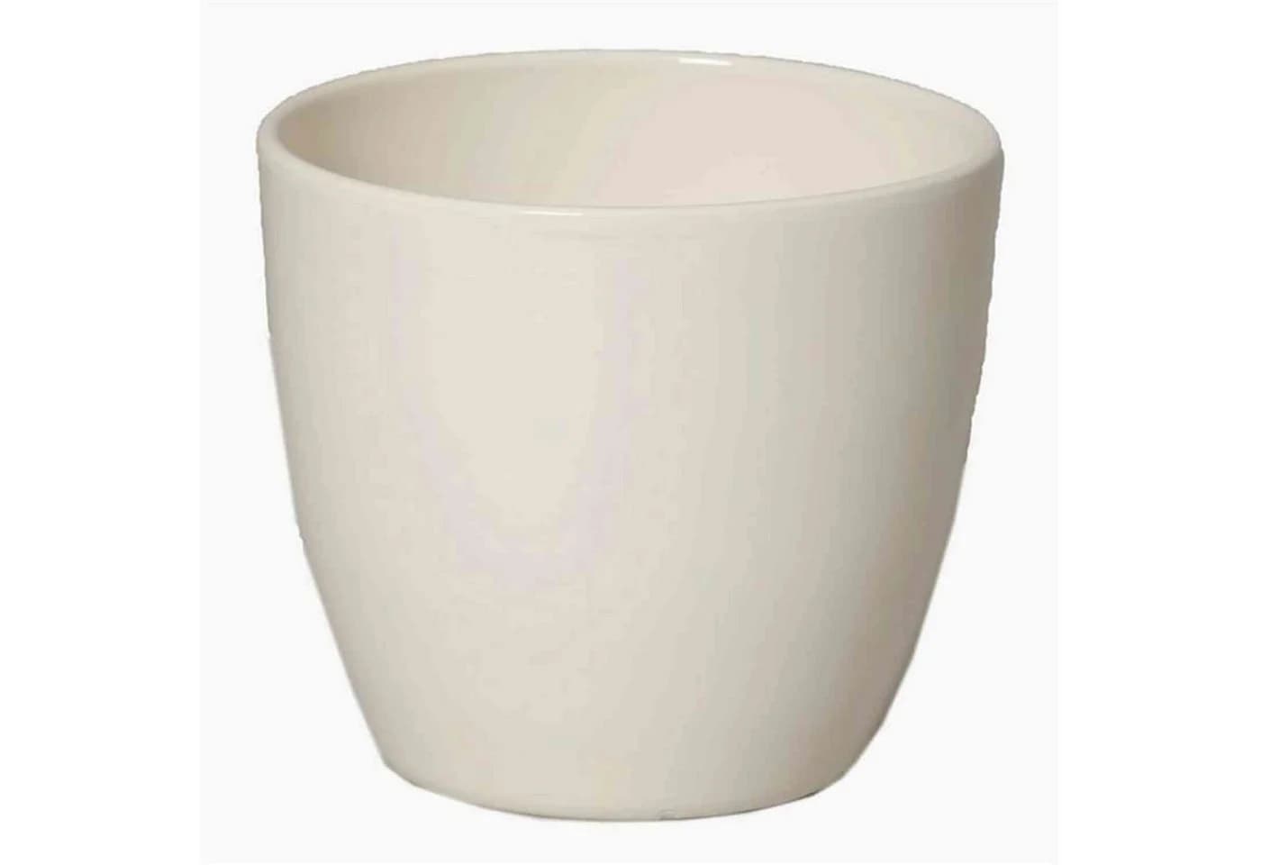INNA-Glas Pflanztopf Keramik Creme Ø12cm - Bild 2
