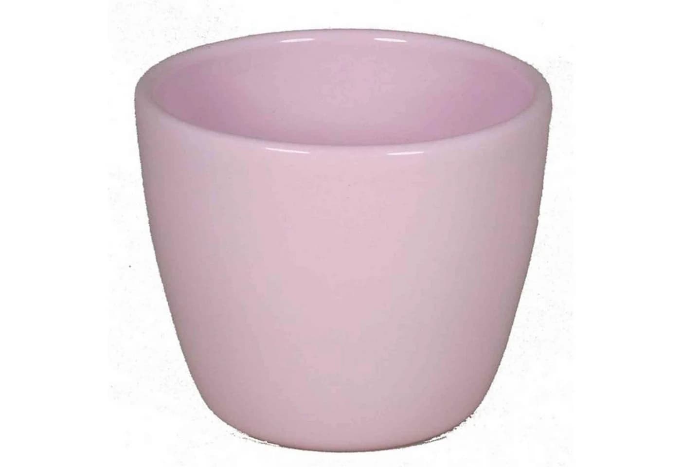 INNA-Glas Blumentopf Keramik Pflanztopf zartrosa Ø7,5cm - Bild 2