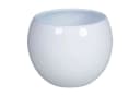 INNA-Glas Blumentopf Keramik Pflanztopf Weiß Ø16,5cm Bild 2