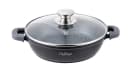 Cheffinger Schmorpfanne Ø28cm Schwarz Marmorbeschichtung Induktion Bild 2